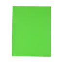 Cartulina artes manuales tamaño carta 25u verde limón Primavera.