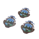 Escudo Costa Rica pequeño 11.5x12cm