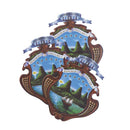 Escudo C.R. pequeño 11.5x12cm