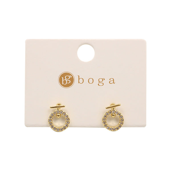 Aretes pequeños 6302 - Boga Accessories