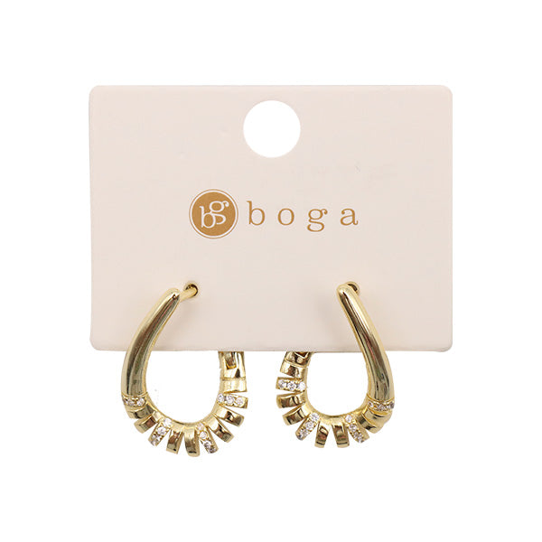 Argollas medianas 6314 - Boga Accessories