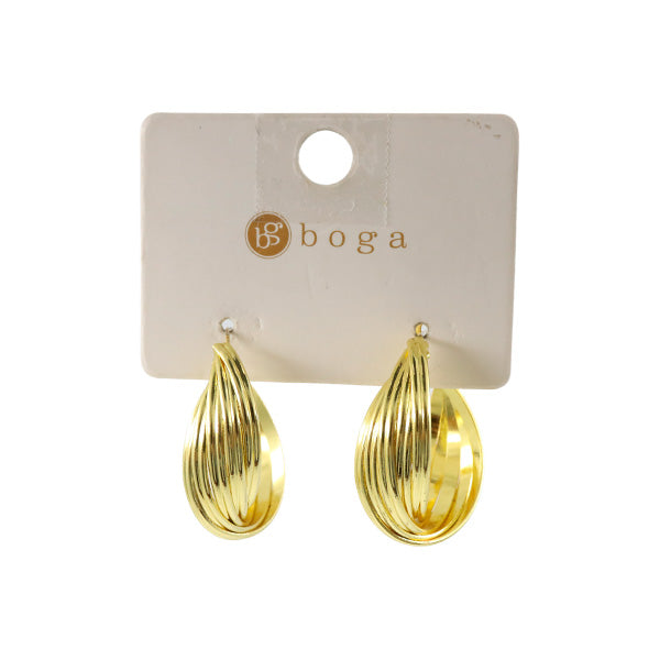 Argollas medianas 6350 - Boga Accessories