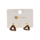 Aretes moda pequeños 6358 - Boga Accessories