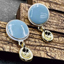 Aretes moda pequeños 6363 - Boga Accessories