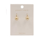 Aretes dormilones pequeños 6365 - Boga Accessories