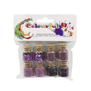 Escarcha botellas 8 unidades surtido colores