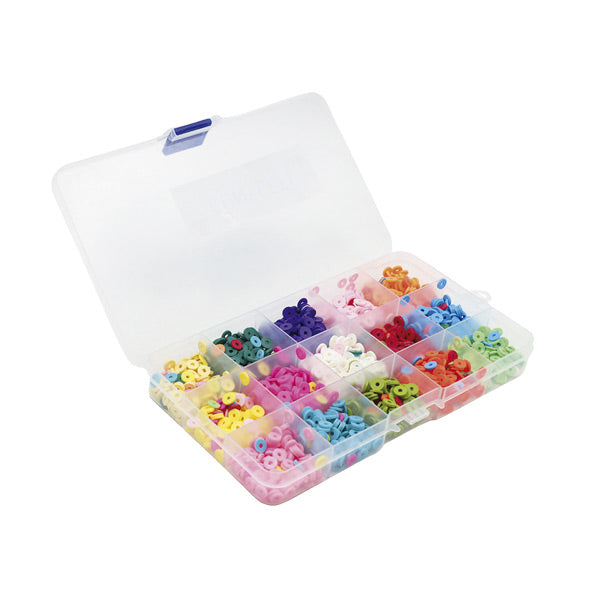 Abalorios pucas surtidos 15 unidades