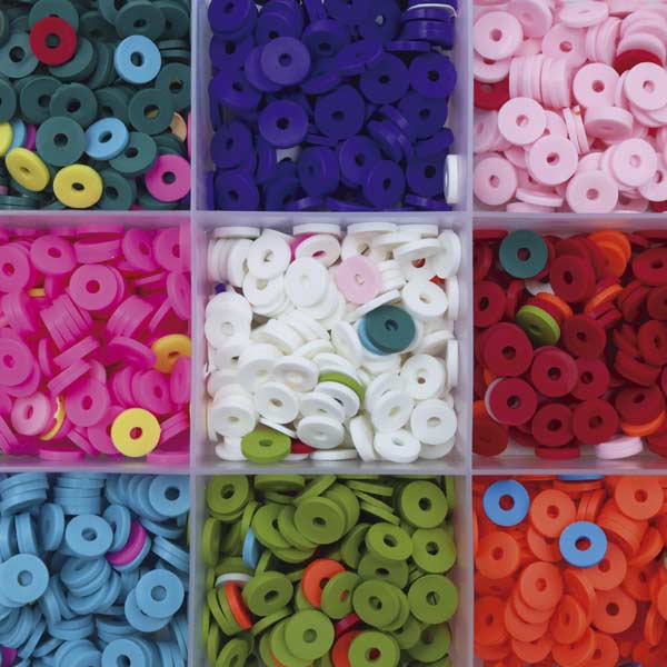 Abalorios pucas surtidos 15 unidades