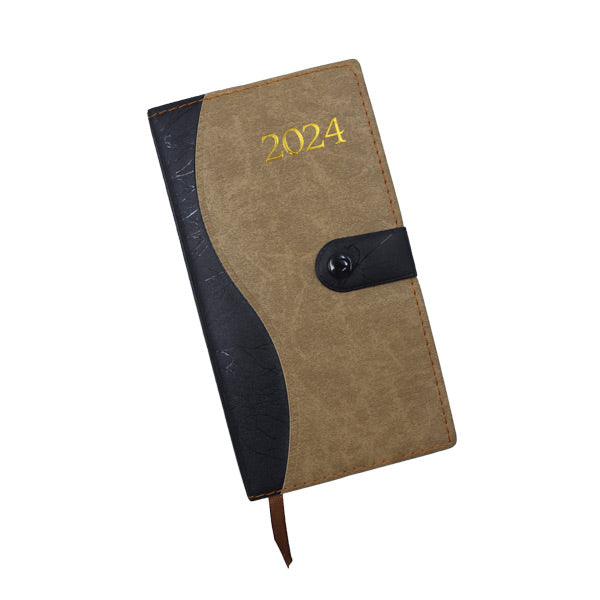 Agenda diaria 2024 color beige