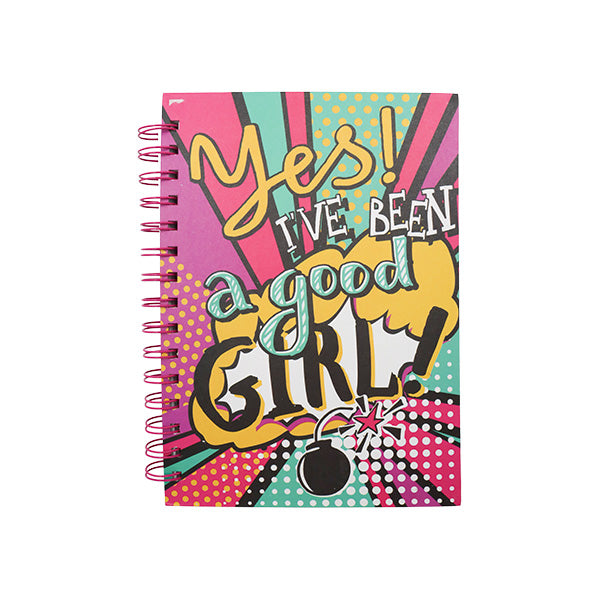 Cuaderno resorte Kiss 100 hojas