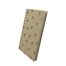 Cuaderno kraft cosido Oro Rosa 80 hojas