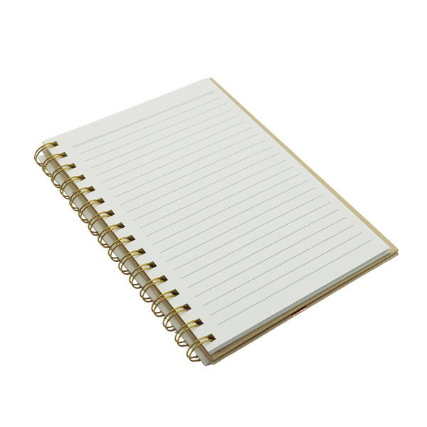 Cuaderno kraft cosido Oro Rosa 80 hojas