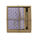 Cuaderno con bolígrafo puntos 80 hojas