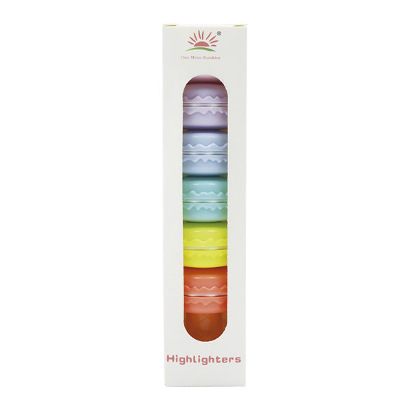 Resaltador macarons colores surtidos