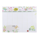 Calendario semanal magnético reutilizable