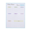 Calendario semanal magnético reutilizable