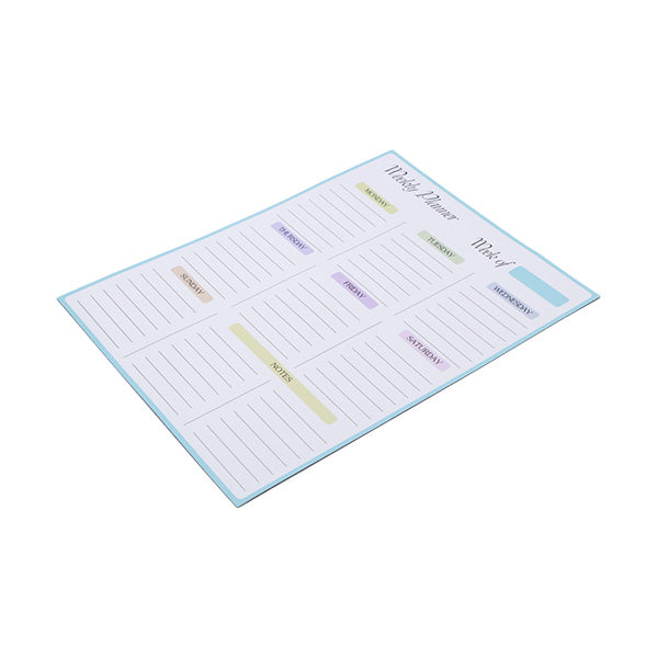 Calendario semanal magnético reutilizable