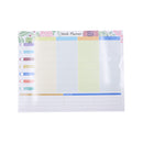 Calendario semanal magnético reutilizable