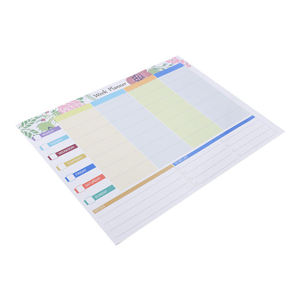 Calendario semanal magnético reutilizable