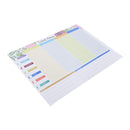 Calendario semanal magnético reutilizable