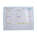 Calendario semanal magnético reutilizable