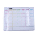 Calendario mensual magnético reutilizable