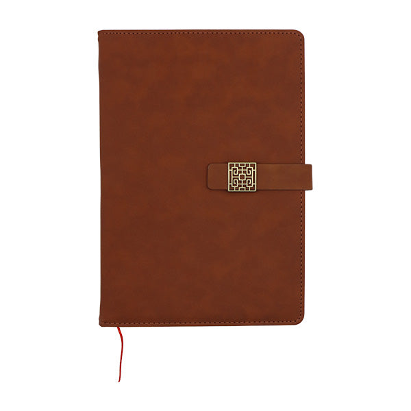 Cuaderno ejecutivo café 104 hojas