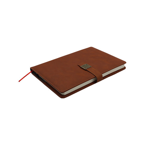 Cuaderno ejecutivo café 104 hojas