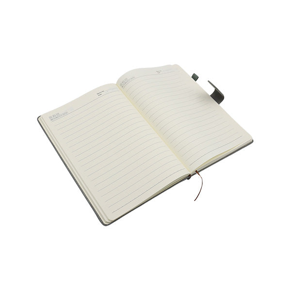 Cuaderno ejecutivo gris 120 hojas