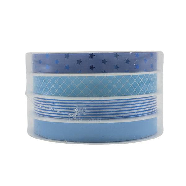 Set cinta colores 4 unidad