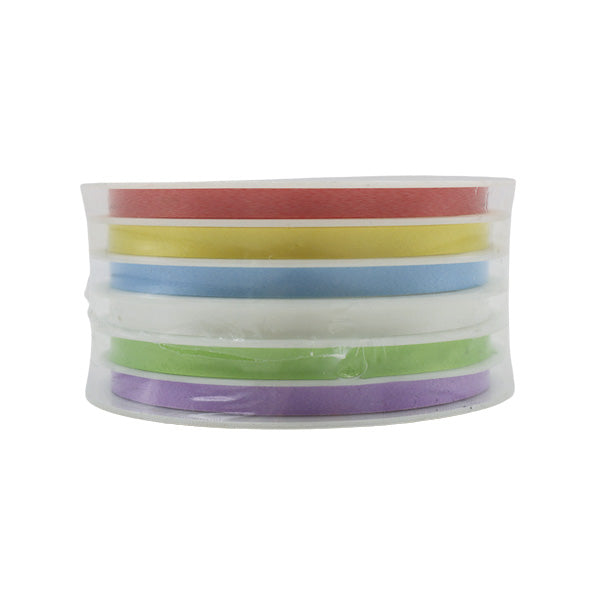Set cinta colores 6 unidad