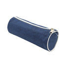 Cartuchera redonda colores liso surtido