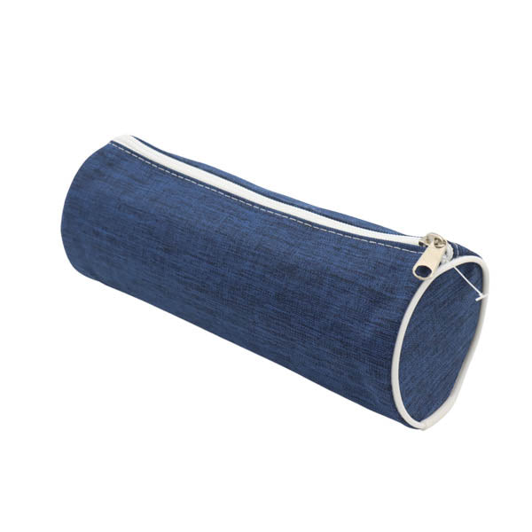 Cartuchera redonda colores liso surtido