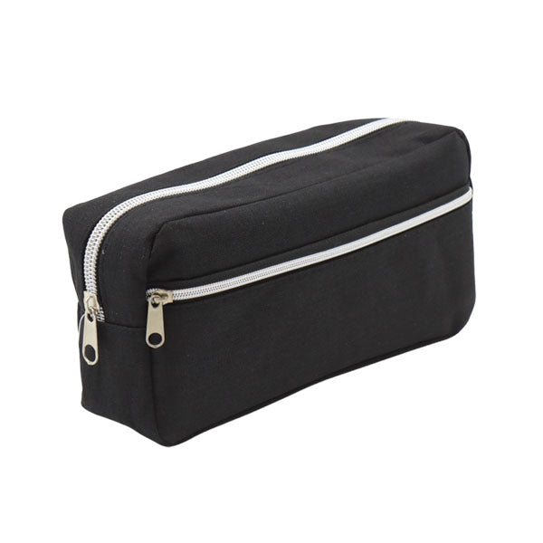 Cartuchera rectangular color liso surtido