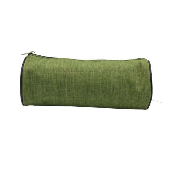 Cartuchera redonda colores  liso surtido