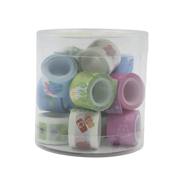 Cinta washi tape 15 piezas