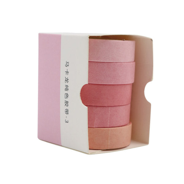 Cinta washi tape 5 piezas