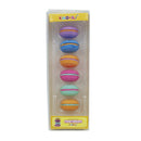 Borradores macaron 6 piezas