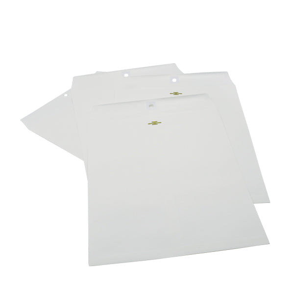 Sobres manila blanco 10x13" 25.4x33cm 4 unidades Basic