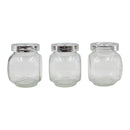 Set 3 envases para granos 150ml