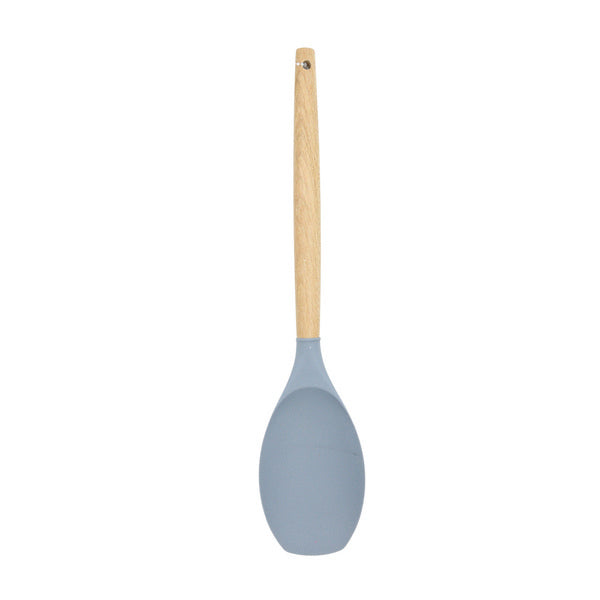 Cuchara silicón gris