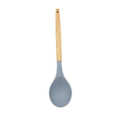 Cuchara silicón gris