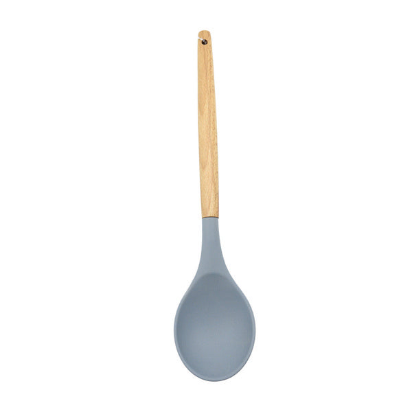 Cuchara silicón gris