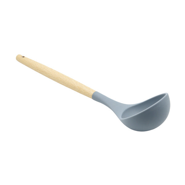Cuchara silicón gris