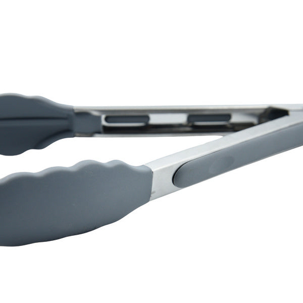 Pinza silicón gris