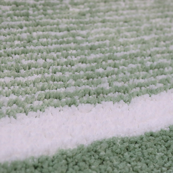 Alfombra para baño verde