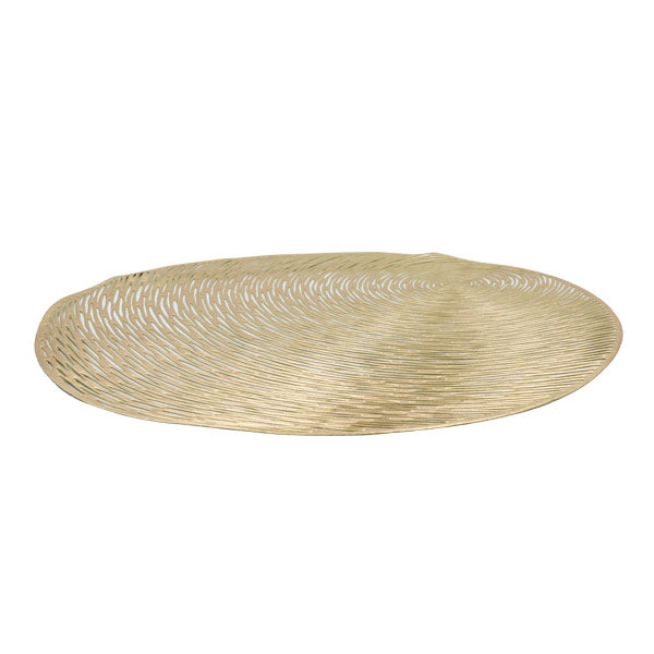 Individual para mesa dorado