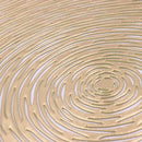 Individual para mesa dorado