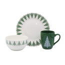 Vajilla navidad verde 12pzs