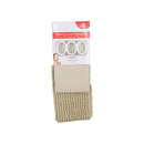 Cortina para baño beige